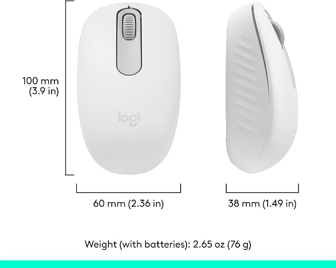 Logitech M196 Bluetooth Wireless Mouse, Compact and Portable Mouse - Image 8