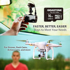 GIGASTONE 16GB 5-Pack Micro SD Card, FHD Video, Surveillance Security Cam - Image 5