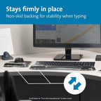 Kensington Mousepad and Wrist Rest, 11-2/5"Wx17-7/10"Lx1-7/10"H, GY Each - Image 7