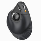 ProtoArc Vertical Wireless Trackball Mouse, EM05 NL Bluetooth Ergonomic by ProtoArc