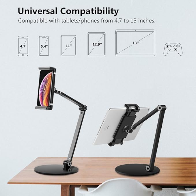 Surface Pro Stand, iPad Pro 12.9 Holder, iPad Pro 11/12.9, Air and More - Image 5