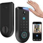 Lockin Veno Pro Palm Vein Video Smart Lock by LOCKIN