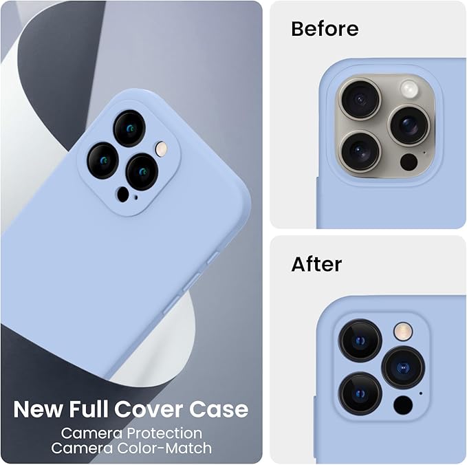 FireNova Designed for iPhone 15 Pro Case, Silicone Upgraded Phone Case with - Image 3