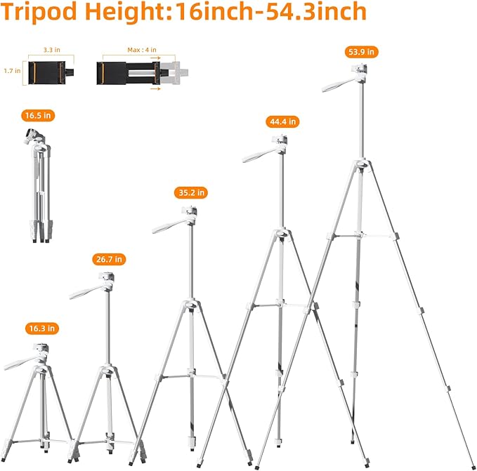 PHOPIK Extendable Tripod Stand - Image 3