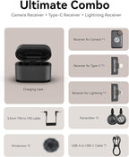 Hollyland Lark M2S Ultimate Combo Wireless Lavalier Microphone - Image 9