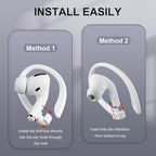 2 Pairs AirPods Ear Hooks for AirPods Pro 2, AirPods Pro, AirPods 4, 2 & 1 - Image 5