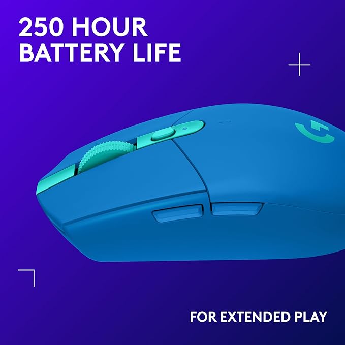 Logitech G305 LIGHTSPEED Wireless Gaming Optical Mouse, Hero 12K Sensor - Image 4