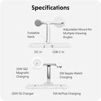 HyperJuice 4-in-1 Wireless Charger Qi2 Magnetic Stand — Fast Wireless Charger - Image 6