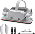 Charging Dock for Quest 3S, VR Stand for Meta Quest3, Charge Station for Oculus by AIJUNCT