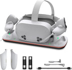 Charging Dock for Quest 3S, VR Stand for Meta Quest3, Charge Station for Oculus by AIJUNCT