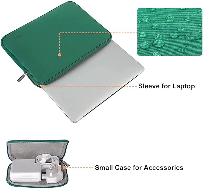 MOSISO Laptop Case 13.3 inch, 13-13.3 inch Laptop Sleeve Bag Compatible - Image 2