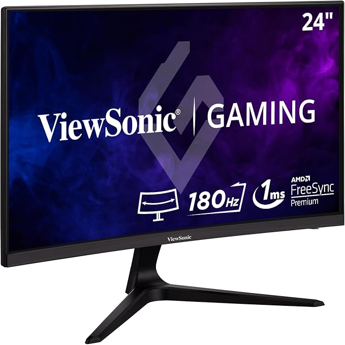 ViewSonic VX2418C 24 Inch 1080p 1ms 180Hz Curved Gaming Monitor by ViewSonicCorporation