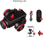 EACHSHOT Motorized Dolly Car, 3-Wheels Wireless Electric Track Rail Slider - Image 6