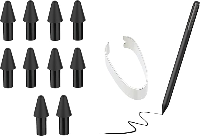 10-Pack Replacement Nibs for Remarkable Paper Pro Pen Stylus Pen, Durable by WirelessFinest