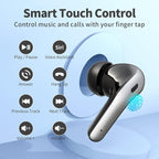TAGRY Bluetooth Headphones True Wireless Earbuds 60H Playback LED Power Display - Image 4