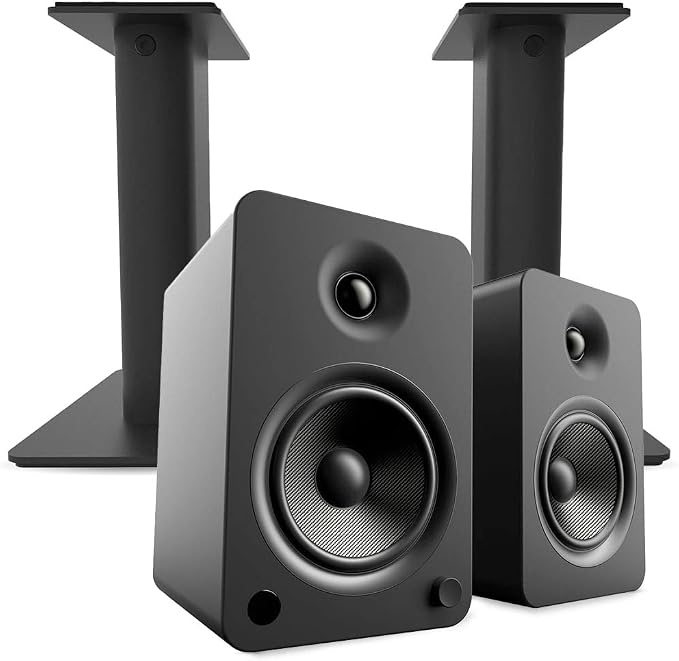 Kanto YU6 Powered Bookshelf Speakers by Kanto