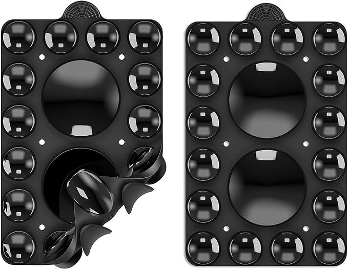 ZYCCER Double Sided Silicone Suction Phone Holder Mount, Compatible - Image 3