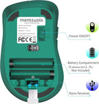 memzuoix 2.4G Wireless Mouse, 1400 DPI Computer Mice USB Receiver, Portable - Image 7