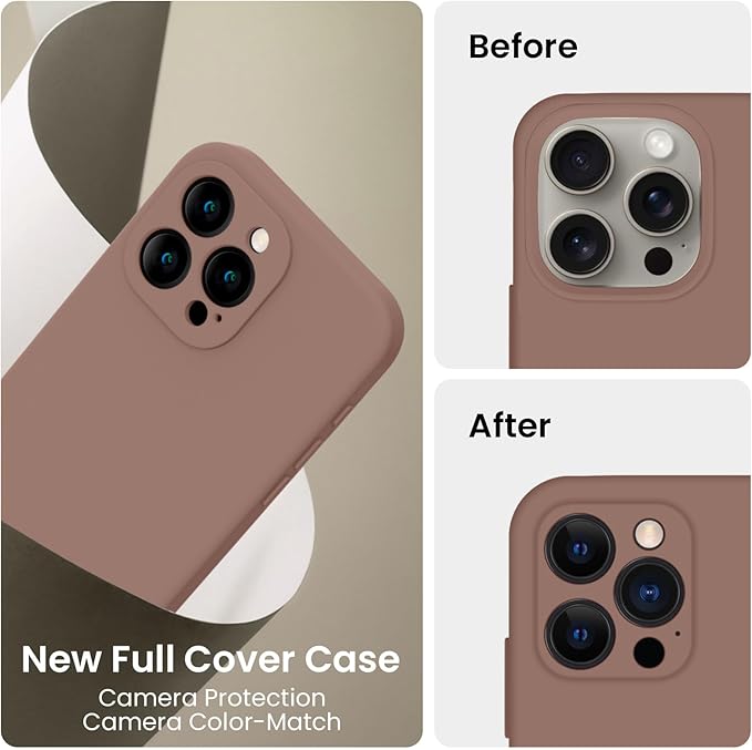 FireNova Designed for iPhone 15 Pro Max Case, Silicone Upgraded Phone Case with - Image 3