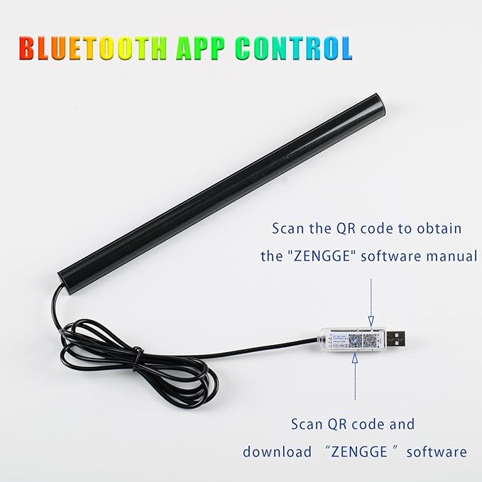 Generic RGB LED Monitor Light Bar, USB Powered, RGB Mode Change Controller - Image 6