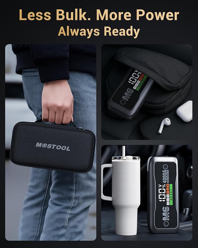 MOSTOOL M6 4000A Jump Starter - Image 8