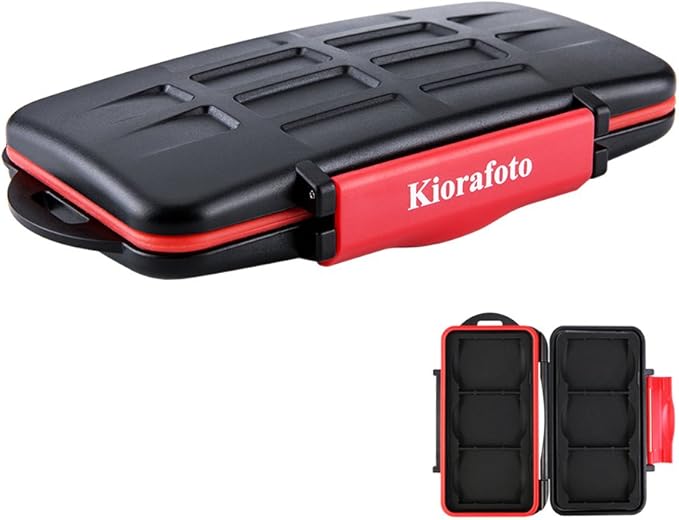 Kiorafoto 6 CF Card Slots Professional Water-Resistant Anti-Shock Compact Flash - Image 9