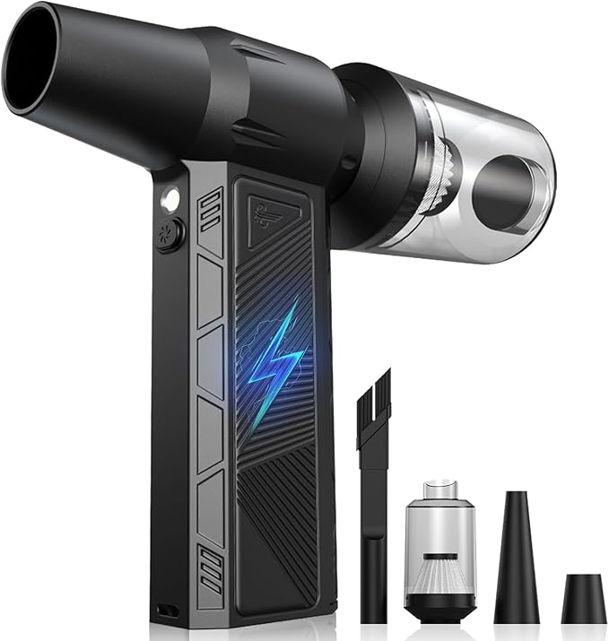 Compressed Air Duster, 150000RPM Super Power Cordless Electric Air Duster by Unknown
