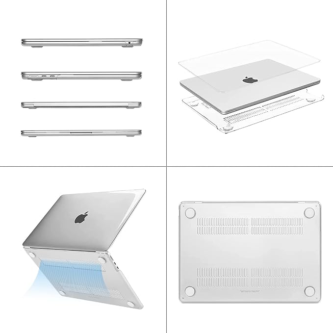 MOSISO Compatible with MacBook Air 13 inch Case 2025 2024 2023 2022 M4 A3240 M3 - Image 5