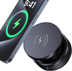 15W Wireless for MagSafe Car Mount Charger, 360° Adjustable Vacuum Magnetic by Jkoailiwi