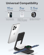 3 in 1 Charging Station for Apple Devices, Magnetic Wireless Charger Stand - Image 5