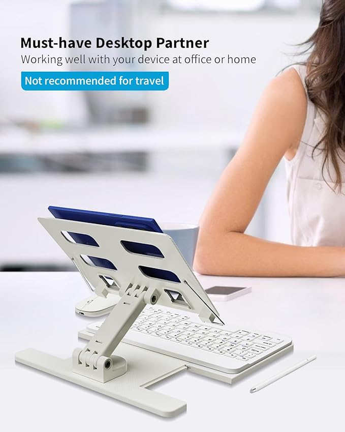 Desk Stand and Bluetooth Keyboard Combo - Image 6