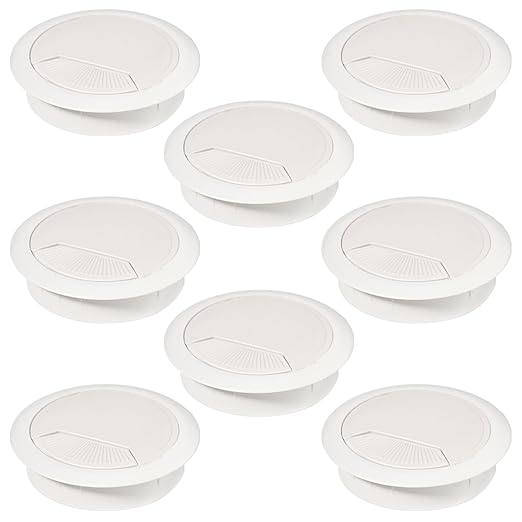 Desk Grommet 2 inch8 Pcs, Desk Hole Grommet, Cable Grommet, Desk Hole Cover by COCOCUI