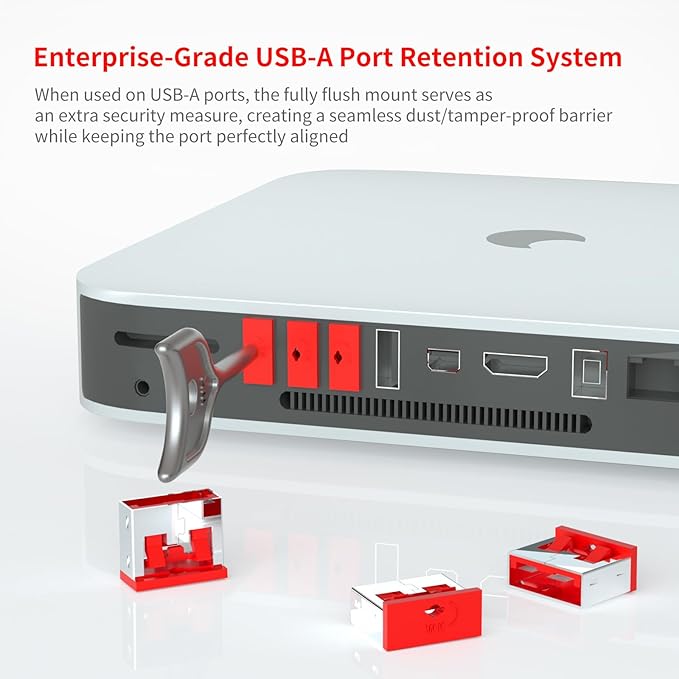 24PCS USB Metal Port Lock Blocker - Image 7