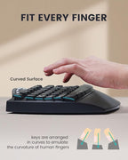 Perixx PERIBOARD-512B Wired Ergonomic Keyboard - Image 5