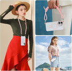 for iPhone 16 Case with 62.99 inch Lanyard, Classic Clear&Pink Magnetic Phone - Image 6