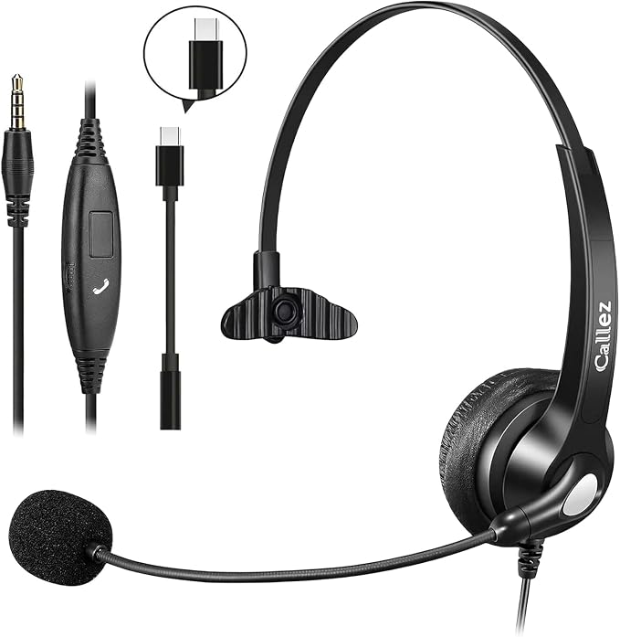 3.5mm Jack Cell Phone Headset by Callez