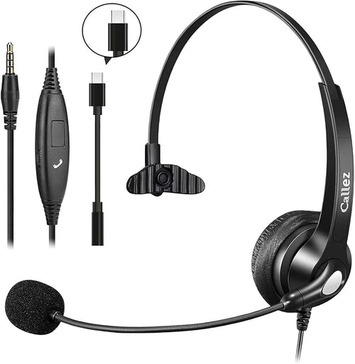 3.5mm Jack Cell Phone Headset by Callez