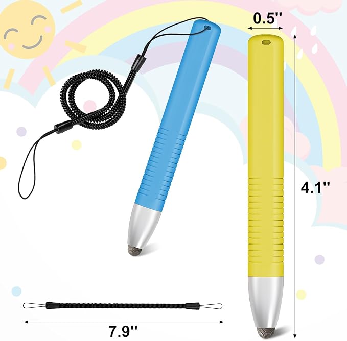 2pcs Kid-Friendly Stylus Pens for Touch Screens, Tablet Stylus Pen - Image 3