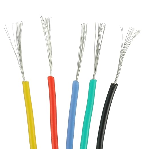 BOJACK 28 AWG Flexible Silicone Wire Electric Wire Hook up Wire Kit 300V Cables - Image 5