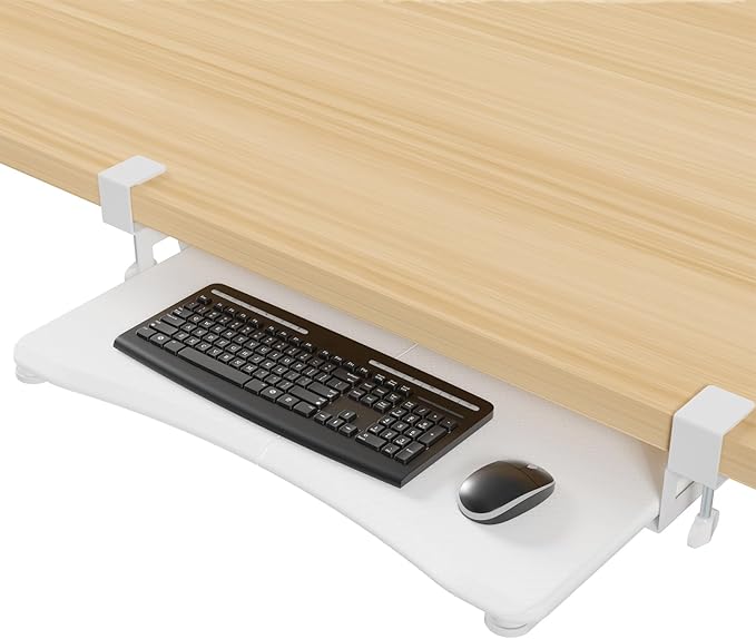 suptek Keyboard Tray Under Desk Pull Out by suptek