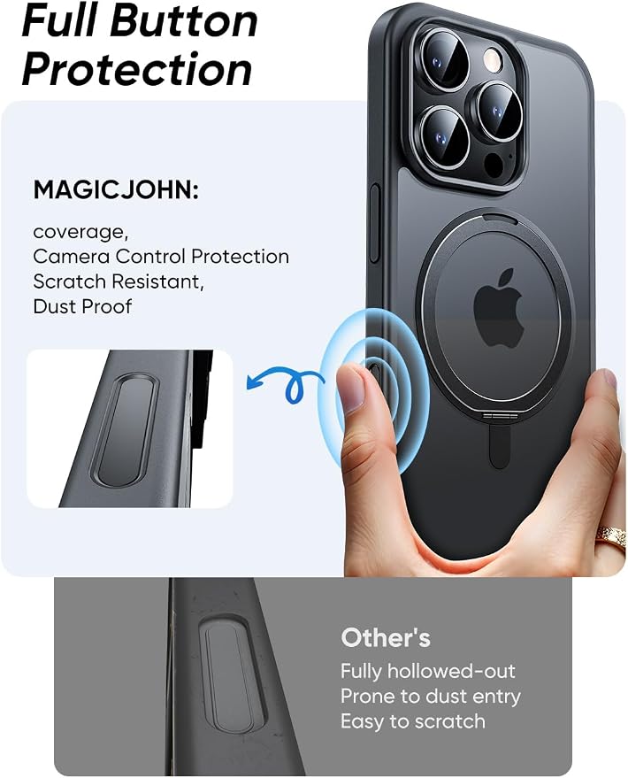 MAGIC JOHN 360° Rotatable Magnetic Invisible Stand - Image 8