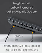 Aulumu G07 Pop Up Leg Stands Laptop, Super Portable Cooling Laptop Stand - Image 2