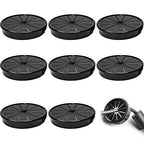 8 Pcs Cable Grommet, Snap Bushing 2-3/8" Mounting Diameter, Flexible by BOPOREAE