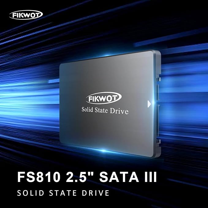 FS810 256GB SSD, 2.5" SSD SATA III 6Gb/s, Solid State Drives, 3D NAND TLC Flash - Image 2