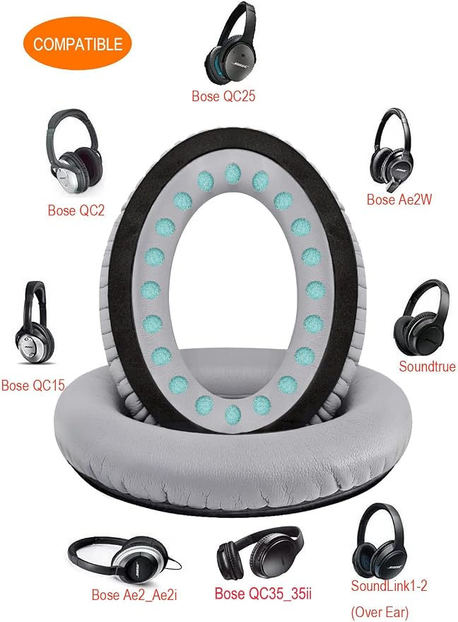 QOQOON Professional Headphone Replacement Ear Pads - Image 6