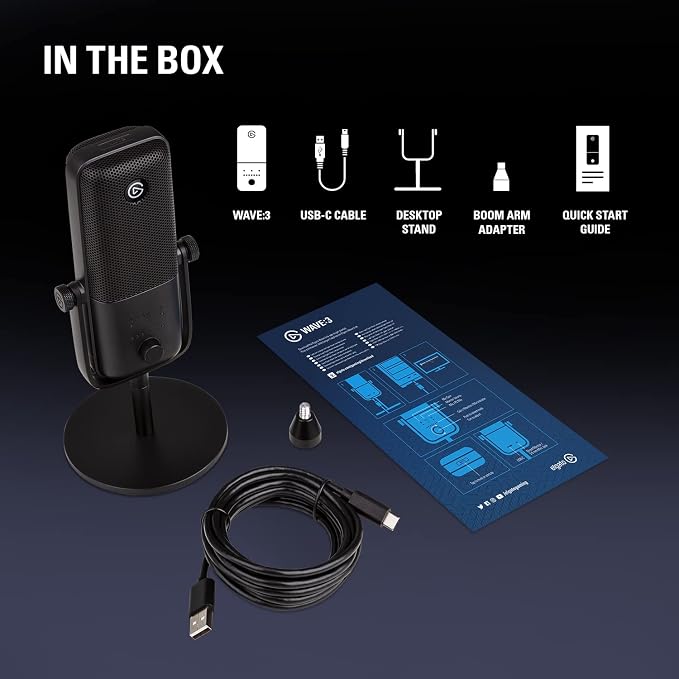 Elgato Wave:3 - Premium Studio Quality USB Condenser Microphone - Image 12