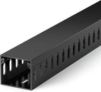 ZhiYo H1.4 x W1.6in Server Rack Cable Management Raceway, 94.5in Cable Raceway - Image 7