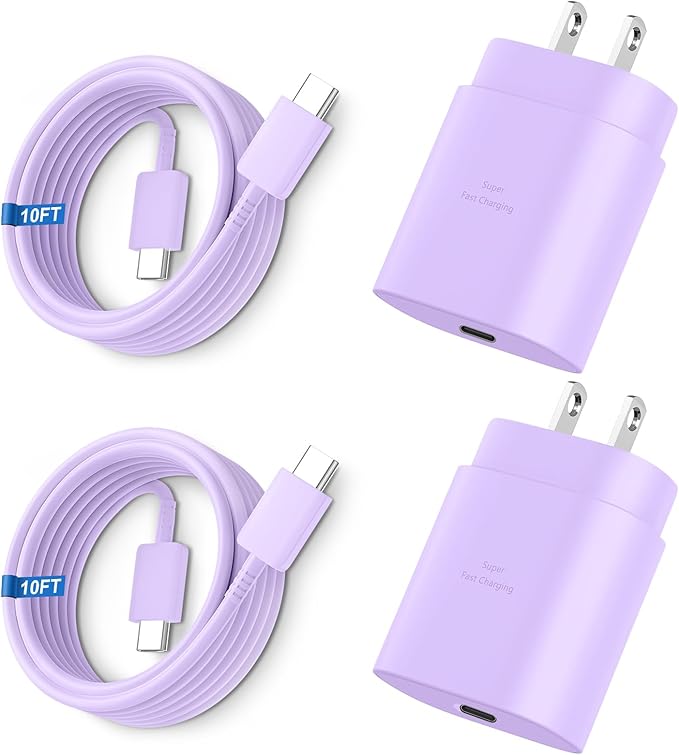 Super Fast Charger Type C, 25W USB C Wall Charger Fast Charging by Vilive