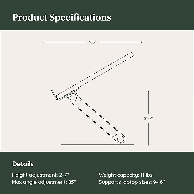 Branch Adjustable Laptop Stand - Image 5