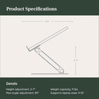 Branch Adjustable Laptop Stand - Image 5